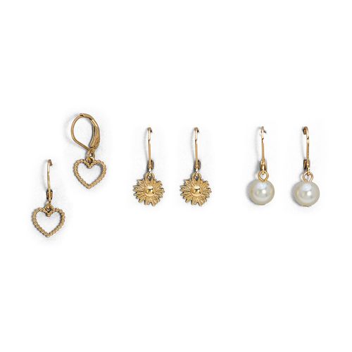Estuche de 3 aretes para mujer Classy Girl